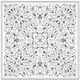 Moroccans Wall & Floor Tile TL 07247 Eternal Bloom 1 ft x 1 ft Ceramic Matte Finish - 9 mm | 2 mm Spacer is Mandatory | Suitable For Bathroom, Kitchen, Dining Area | Please Expect a Slight Variation of Pattern | Image 02